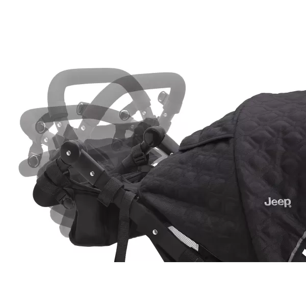 imageJeep CrossCountry Sport Plus Jogging Stroller by Delta Children Charcoal Galaxy