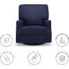 imageChambers Bay Recliner Glider Swivel Chair Adult Navy
