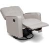 imageDelta Home Grant Glider Swivel Chair Featuring LiveSmart CulpStainResistant Repels Moisture Kid ampamp PetFriendly Fabric Adult LinenLinen