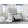 imageDelta Home Grant Glider Swivel Chair Featuring LiveSmart CulpStainResistant Repels Moisture Kid ampamp PetFriendly Fabric Adult LinenMist