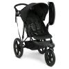 imageDelta Children Apollo Jogging Stroller  Shock Absorbing Frame with Large Canopy ampamp Recline  Car Seat Compatible Black