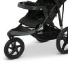 imageDelta Children Apollo Jogging Stroller  Shock Absorbing Frame with Large Canopy ampamp Recline  Car Seat Compatible Black