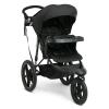 imageDelta Children Apollo Jogging Stroller  Shock Absorbing Frame with Large Canopy ampamp Recline  Car Seat Compatible Black