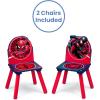 imageDelta Children Kids Table and Chair Set With Storage 2 Chairs Included  Ideal for Arts ampamp Crafts Snack Time Homeschooling Homework ampamp More DisneyPixar Toy Story 4SpiderMan