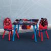 imageDelta Children Kids Table and Chair Set With Storage 2 Chairs Included  Ideal for Arts ampamp Crafts Snack Time Homeschooling Homework ampamp More DisneyPixar Toy Story 4SpiderMan