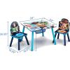 imageDelta Children Kids Table and Chair Set With Storage 2 Chairs Included  Ideal for Arts ampamp Crafts Snack Time Homeschooling Homework ampamp More DisneyPixar Toy Story 4Toy Story 4