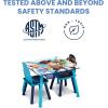 imageDelta Children Kids Table and Chair Set With Storage 2 Chairs Included  Ideal for Arts ampamp Crafts Snack Time Homeschooling Homework ampamp More DisneyPixar Toy Story 4Toy Story 4