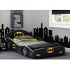 imageDC Comics Batman Batmobile Car Deluxe Toddler Bed with Attached GuardrailsToddler Bed