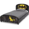 imageDelta Children Upholstered Twin Bed DC Comics BatmanTwin Bed