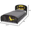imageDelta Children Upholstered Twin Bed DC Comics BatmanTwin Bed