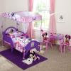 imageDelta Children  Disney Mickey Mouse Kids Table and Chair Set 3 Piece Set 2 Chairs Included  Ideal for Arts ampamp Crafts Snack Time Homework ampamp More PinkMinnie Mouse