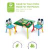 imageDelta Children  Disney Mickey Mouse Kids Table and Chair Set 3 Piece Set 2 Chairs Included  Ideal for Arts ampamp Crafts Snack Time Homework ampamp More PinkMickey Mouse