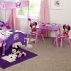 imageDelta Children  Disney Mickey Mouse Kids Table and Chair Set 3 Piece Set 2 Chairs Included  Ideal for Arts ampamp Crafts Snack Time Homework ampamp More PinkMinnie Mouse