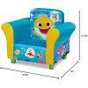 imageDelta Children Colorful Kids Upholstered Chair Pj MasksBaby Shark