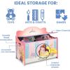 imageDelta Children Deluxe Toy Box Disney Mickey MouseDisney Princess