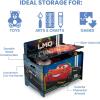 imageDelta Children Deluxe Toy Box Disney Mickey MouseDisneyPixar Cars