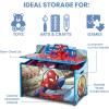 imageDelta Children Deluxe Toy Box Disney Mickey MouseSpiderMan