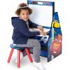 imageDelta Children Easel and Play Station Disney Mickey MouseDisneyPixar Cars