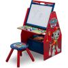 imageDelta Children Easel and Play Station Disney Mickey MouseNick Jr PAW Patrol