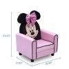 imageDelta Children Figural Upholstered Kids Chair Wood Disney Mickey MousePinkWhiteBeigeBlack