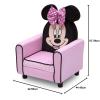 imageDelta Children Figural Upholstered Kids Chair Wood Disney Mickey MousePinkWhiteBeigeBlack