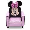 imageDelta Children Figural Upholstered Kids Chair Wood Disney Mickey MousePinkWhiteBeigeBlack
