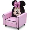 imageDelta Children Figural Upholstered Kids Chair Wood Disney Mickey MousePinkWhiteBeigeBlack
