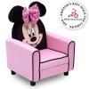imageDelta Children Figural Upholstered Kids Chair Wood Disney Mickey MousePinkWhiteBeigeBlack