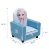 imageDelta Children Figural Upholstered Kids Chair Wood Disney Mickey MouseSky Blue