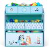 imageDelta Children MultiBin Toy Organizer PJ MasksBluey