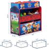 imageDelta Children MultiBin Toy Organizer PJ MasksPaw Patrol Rescue Pups