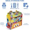 imageDelta Children MultiBin Toy Organizer PJ MasksSesame Street