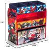 imageDelta Children MultiBin Toy Organizer PJ MasksSpiderman