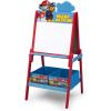 imageDelta Children Wooden DoubleSided Easel with Storage  Greenguard Gold Certified Disney Mickey MouseNick Jr PAW Patrol