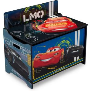 imageDelta Children Deluxe Toy Box Disney Mickey MouseDisneyPixar Cars