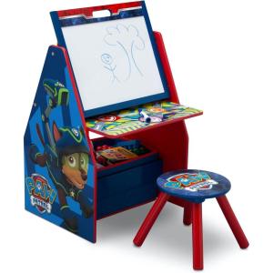 imageDelta Children Easel and Play Station Disney Mickey MouseNick Jr PAW Patrol