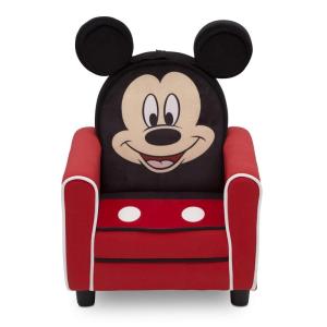 imageDelta Children Figural Upholstered Kids Chair Wood Disney Mickey MouseDisney Mickey Mouse