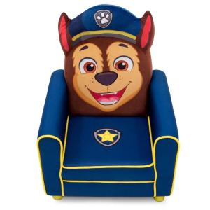 imageDelta Children Figural Upholstered Kids Chair Wood Disney Mickey MouseNick Jr Paw Patrol Chase
