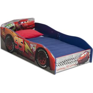 imageDelta Children Interactive Wood Toddler Bed Disney Mickey MouseDisneyPixar Cars