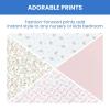 imageDelta Children 100 Cotton Flannel Baby Receiving Blankets for Girls and Boys  30x30 Inches Pack of 2 Pink FloralPink Floral