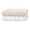 imageDelta Children 100 Cotton Flannel Baby Receiving Blankets for Girls and Boys  30x30 Inches Pack of 2 Pink FloralPink Floral