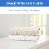 imageDelta Children 100 Cotton Flannel Baby Receiving Blankets for Girls and Boys  30x30 Inches Pack of 2 Pink FloralPink Floral