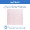 imageDelta Children 100 Cotton Flannel Baby Receiving Blankets for Girls and Boys  30x30 Inches Pack of 2 Pink FloralPink Floral