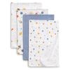 imageDelta Children 100 Cotton Flannel Baby Receiving Blankets for Girls and Boys  30x30 Inches Pack of 2 Pink FloralSpace Exploration