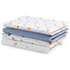 imageDelta Children 100 Cotton Flannel Baby Receiving Blankets for Girls and Boys  30x30 Inches Pack of 2 Pink FloralSpace Exploration