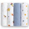 imageDelta Children 100 Cotton Flannel Baby Receiving Blankets for Girls and Boys  30x30 Inches Pack of 2 Pink FloralSpace Exploration