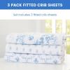imageDelta Children 100 Organic Jersey Cotton Baby Receiving Blankets for Girls and Boys  30x40 Inches  GOTS Certified Pack of 2 Sea LifeBlue Botanicals