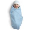 imageDelta Children 100 Organic Jersey Cotton Baby Receiving Blankets for Girls and Boys  30x40 Inches  GOTS Certified Pack of 2 Sea LifeBlue Botanicals