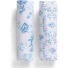 imageDelta Children 100 Organic Jersey Cotton Baby Receiving Blankets for Girls and Boys  30x40 Inches  GOTS Certified Pack of 2 Sea LifeBlue Botanicals