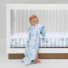 imageDelta Children 100 Organic Jersey Cotton Baby Receiving Blankets for Girls and Boys  30x40 Inches  GOTS Certified Pack of 2 Sea LifeBlue Botanicals